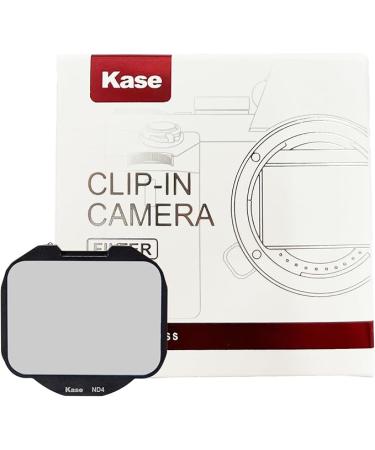 Kase Clip-in ND4 Filter 3 Stop Compatible with Sony Alpha Camera (ND4) - Buy Online on GoSupps.com