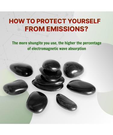 Buy 5 Authentic Shungite Stickers for Phone Tablet Laptop - Top Quality | International Shipping - Buy Online on GoSupps.com