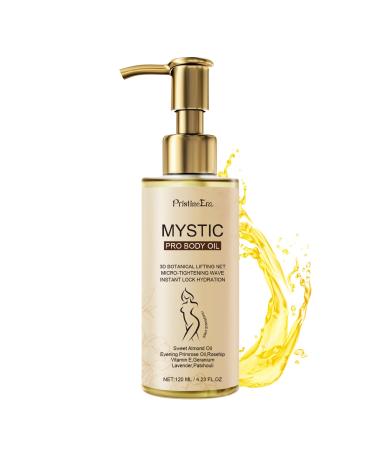 Mystic Body Firming Oil Deep Lasting Hydration and Firming Skin for Full Body Skin Tightening Body Oil After Shower 4.23 fl oz (Fragance free) Unscented 4.23 Fl Oz (Pack of 1)
