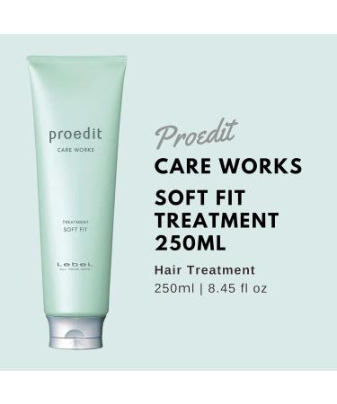 Lebel Proedit Care Works New Hair Treatment Soft Fit 250ml - Green Tea Set | International Shipping Available - Buy Online on GoSupps.com