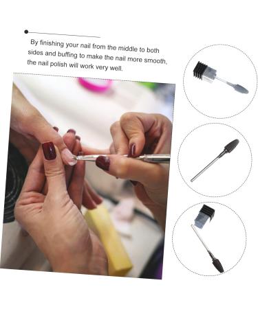 FOMIYES nail polisher Nail Grinding Head nail manicure kit nail grooming kits nail art drill bits nail kits nail carbide bit nail cuticle bit acrylic cylinder Tungsten steel electric nail 6.8x1.2cm Picture 2 - Buy Online on GoSupps.com