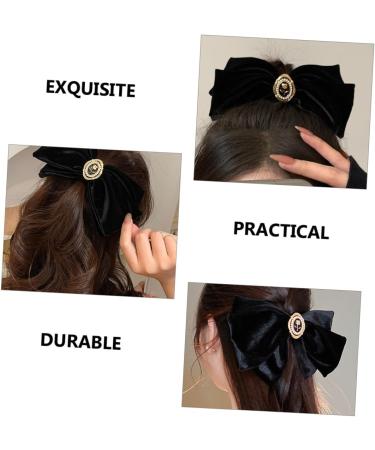 minkissy Bowknot Pearl Hair Women Hairpin Bow Hair Flower Hair Clips for Women Hair Clips Bows Pearl Hair Clips Hair Bows for Women Girls Barrettes Spring Clip Cloth Fashion Woman - Buy Online on GoSupps.com