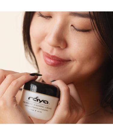 Raya Probiotic Calming Cream | Moisturizing Anti-Aging Face Cream for Sensitive & Mature Skin | Soothes Irritated Skin & Reduces Fine Lines - Buy Online on GoSupps.com