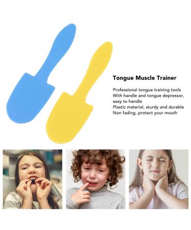 2 Pack Tongue Muscle Trainer | Portable Mouth Exercise Device for Kids & Dysarthria Support - Buy Online on GoSupps.com