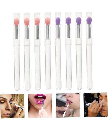 Healeved 16 Pcs Silicone Lip Brush Lip Gloss Brush Lip Scrubber Eye Shadow Makeup Lipstick Eyeshadow Brush Pp - Buy Online on GoSupps.com