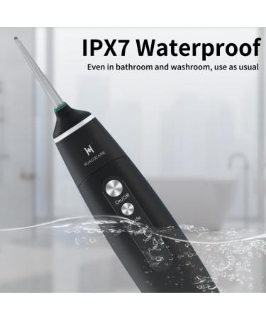 Water Flosser - Portable Dental Oral Irrigator with Dual Water Tanks 3 Modes & IPX7 Waterproof for Home & Travel - Buy Online on GoSupps.com