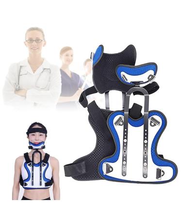 Orthosis Cervical Thoracic Brace Cervical Thoracic Traction Device Adjuatable Cervical Thoracic Orthosis Head Neck Chest Fixed Brace