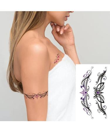 Waist Sexy Body Temporary Tattoo Sticker - 30 Sheets for Women | Lady Design - Buy Online on GoSupps.com