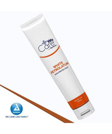 Dynarex White Petrolatum Petroleum Jelly 4 oz. Tube - Skin Repair & Soothing Relief - Buy Online on GoSupps.com