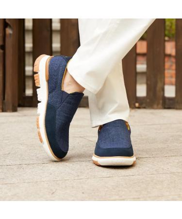 XPACS Plantar Fasciitis Slip On Shoes for Men - Arch Support Loafers for Heel Pain Relief - Buy Online on GoSupps.com