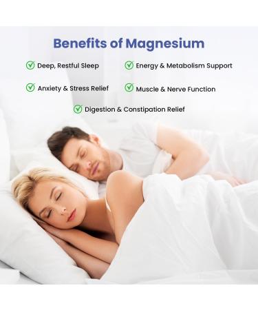 Magnesium Complex for Sleep Relaxation Digestion & Calm Magnesium Glycinate Citrate Bisglycinate Carbonate Malate Orotate Taurate + Humic/Fulvic for High Absorption - 90 ct. - Buy Online on GoSupps.com