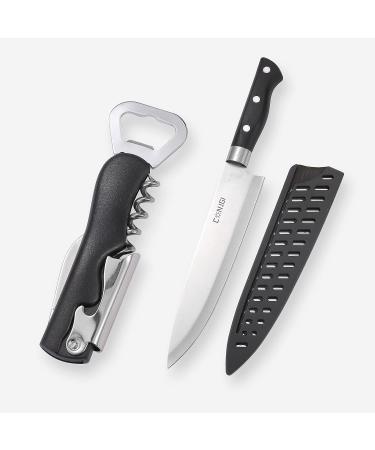 Camping Cookware Storage Bag - Portable Camping Utensils Set Bag for Knife, Fork, Spoon, Chopping Board - Chef's Knife Kitchenware Storage - Black - Buy Online on GoSupps.com