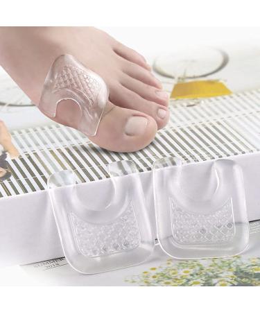 Fodattm 6 Pairs U-Shaped Gel Callus Pads for Pain Relief - Waterproof Corn Protector | Reusable Callus Cushion for Forefoot and Sole Support - Women and Men - Buy Online on GoSupps.com