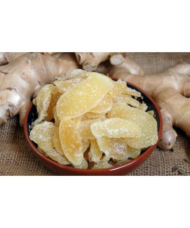 Krauterino24 - Ginger slices sugared sulphurised quantity: 250g