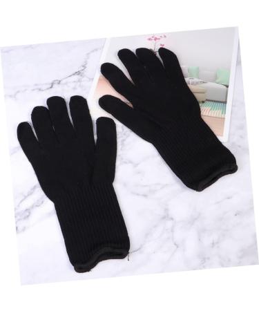 Mikinona 2 Pairs - Gloves Hair Curling Iron Hair Straightener Gloves Hair Curler Gloves Curls - Buy Online on GoSupps.com