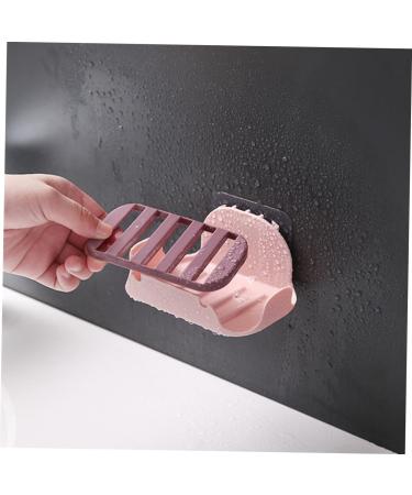 Ciieeo 4 Pcs Soap Draining Holder Punch Free Soap Dish Shopping Basket Soap Dish Holder Soap Holder Chinese Liquor Soap Rack No Punching Soap Stand Decanter Suction Wall Drain Rack Red - Buy Online on GoSupps.com