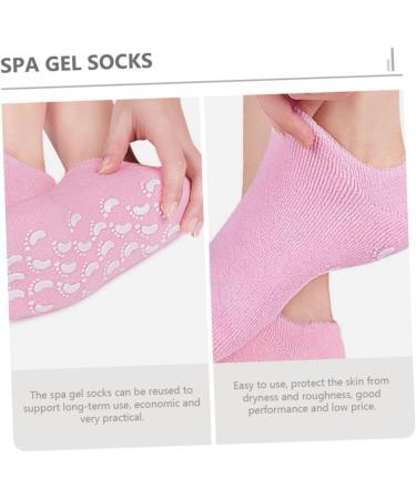 Healeved 3 Pairs Foot Moisturizing Socks Overnight Spa Socks Hydrating Lotion Socks Moisturizing Foot Sock Beauty Salon Foot Caring Socks Foot Socks Warm Socks Dry Foot Mask Keep Warm Gel - Buy Online on GoSupps.com