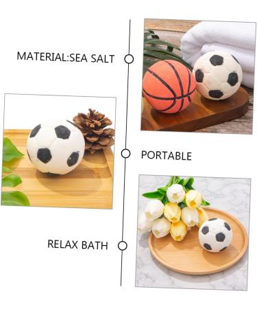 2pcs Foaming Bath Salt Balls - Skin-Friendly Travel Bathing Salt with Fragrance - Buy Online on GoSupps.com