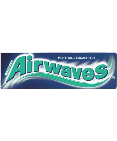 AIRWAVES - Chewing Gum Sans Sucre - Go t Menthol et Eucalyptus - 30 Paquets de 10 Drag es - Grand Format 300 Drag es - 420g Menthol Eucalyptus - Buy Online on GoSupps.com