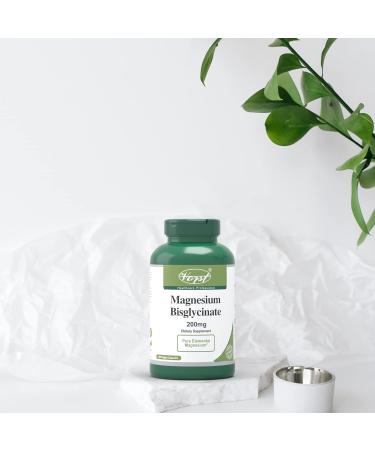 VORST Magnesium Bisglycinate 200mg | 180 Vegan Capsules | High Absorption Formula - Buy Online on GoSupps.com