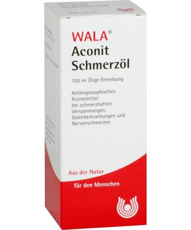Aconit Pain Oil 100 ml - Fast Relief for Muscle & Joint Pain | Buy Online Worldwide - Buy Online on GoSupps.com