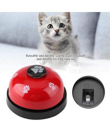 FDIT Dog Door Bell - Durable Pet Training Press Bell for Toilet Training - Iron Desk Call Bell (Red) - Buy Online on GoSupps.com