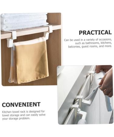 Zerodeko Daisy Wall Decal 2pcs Cabinet Rack Over Door Rack Towel Rack Cabinet Towel Organizer Wall-Mounted Shower Door - Buy Online on GoSupps.com