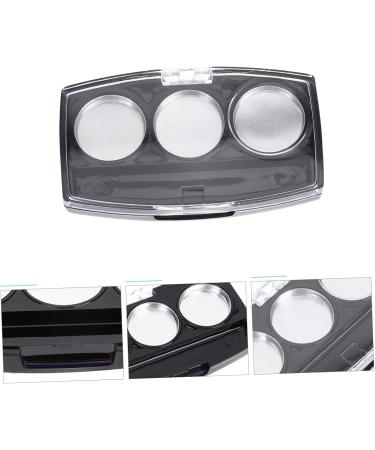 Ipetboom 20 Pcs Eyeshadow Highlighter Makeup Pallet Nude Lipstick Pallet Eye Shadow Box up Concealer 7.2x4.2cmx2pcs Blackx2pcs - Buy Online on GoSupps.com