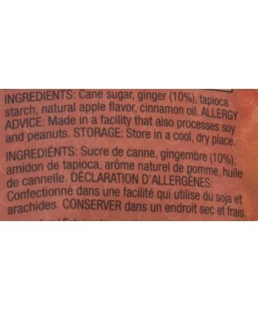 Buy Gin Gins Spicy Apple Chewy Ginger Candy - 3 oz by The Ginger People | Natural & Delicious - Buy Online on GoSupps.com