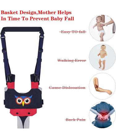 IULONEE Baby Walking Harness - Adjustable Toddler Learning Assistant in Blue - Buy Online on GoSupps.com