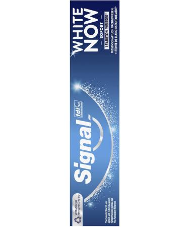 Buy Signal Toothpaste White - 3x Whiter Teeth & Long-Term Whitening | Daily Dental Care 75ml (4 Pieces) - International Shipping Available - Buy Online on GoSupps.com