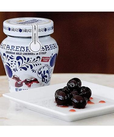 Fabbri Amarena Sciroppo - Black Wild Cherry Syrup 600g | Authentic Italian Fruit Syrup for Desserts & Drinks - Buy Online on GoSupps.com