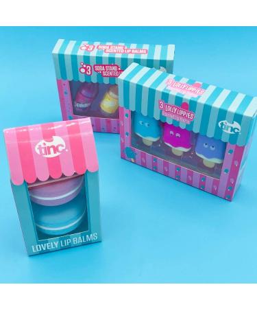 Tinc Lolly Aromatic Lip Balm for Kids - Scented Candy Rods in Vanilla & Rose 3 Flavors Perfect Guest Gifts - 10.5g Ice Cream Design - Buy Online on GoSupps.com