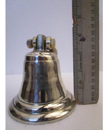 German Silver Nautical Bell - Great Sounding 1 Kilo Maritime Bell for Boat/Marine Use - 4 Height - Buy Online on GoSupps.com