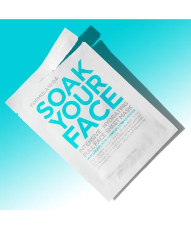 Buy Formula 10.0.6 Intensive Hydrating Sheet Mask - Soak Your Face | International Shipping Available - Buy Online on GoSupps.com