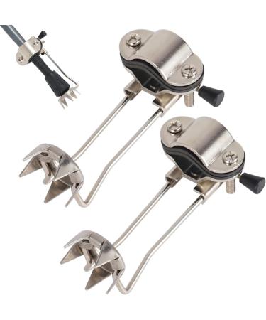 Cane Ice Tip Attachment Crutch Ice Cane Accessories 2PCS Stainless Steel 5-Prong Ice Tip for Cane Universal Cane Ice Tip Non-slip Ice Grip for Winter Snow Safety - Buy Online on GoSupps.com