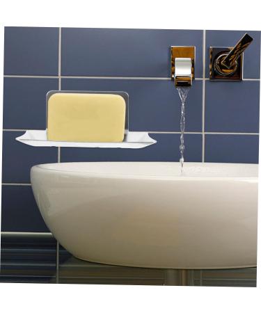 Ciieeo Bathroom Soap Holder Soap Dish Holder Shower Soap Holder Soap Dish with Drain Vacuum Soap Dish Draining Soap Hanging Soap Holder Shower Soap Dish Wall-mounted Xiaozaowang Silver 12.6x8.4x3cm - Buy Online on GoSupps.com
