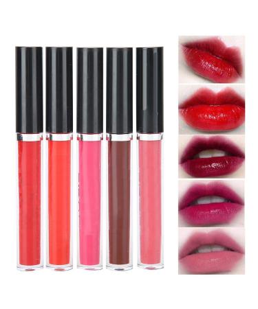 Buy 5pcs Moisturizing Lip Glaze - Long Lasting Nourishing Lip Gloss Set for Women | Best eCommerce Deals - Buy Online on GoSupps.com