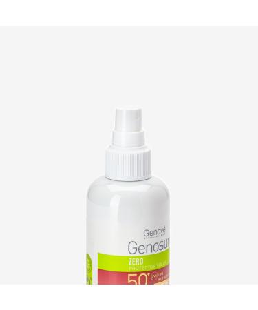  GENOV Genosun | Zero SPF50+ | Face & Body Sunscreen | Vegan & Biodegradable Formula | Sun Protection Moisturizes & Cares for Your Skin | 125ml - Buy Online on GoSupps.com
