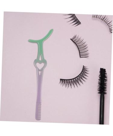 Mikinona 1 Set False Eyelash Auxiliary Tool Tweezers Eyelash Clip Eyelash Applicator Lash Clip with Comb Eyelash Comb Beauty Accessories Big Mouth Stainless Steel Eyebrow Comb - Buy Online on GoSupps.com