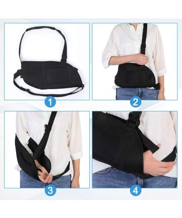 Doact Arm Loop Shoulder Support | Rotator Cuff Brace for Dislocations Sprains & Injuries | Adjustable Belt with Storage Pocket - Buy Online on GoSupps.com