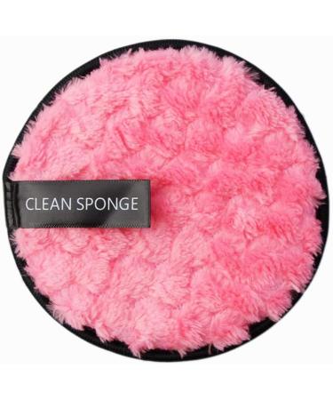 Kuiwee - All Pink - Reusable and washable makeup remover pads - Large microfiber cleaning puff (pack of 4) - Buy Online on GoSupps.com