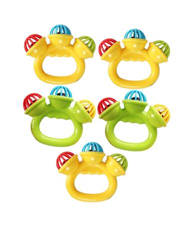 Shop Toyandona 15 STK Handbell Toys - Interactive Baby Toys & Cell Phones for Newborns | Safe Grip & Bite-Friendly - Buy Online on GoSupps.com