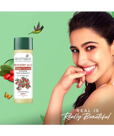 Biotique Berberry Refreshing Cleansing Lotion for All Skin Types - Buy Online on GoSupps.com