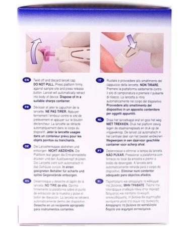 Unistik 3 Gentle Safety Lancets - Box of 100 (30G, 1.5mm) - Buy Online on GoSupps.com