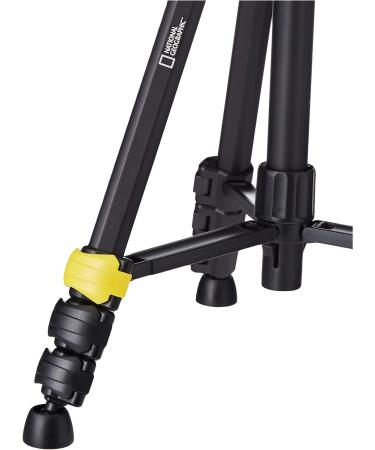 NATIONAL GEOGRAPHIC Photo Tripod Kit Large | Carrying Bag, 3-Way Head, Quick Release, 4-Section Legs | Aluminum, 3kg Load Capacity | for Canon, Nikon, Sony | NGHP001 - Buy Online on GoSupps.com