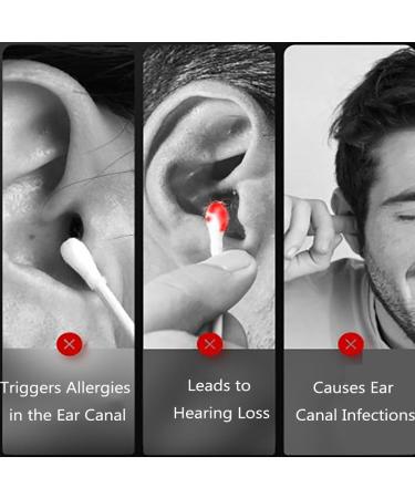 Ear Wax Removal Kit with Camera and Light - 1080P Ear Camera for iOS & Android - Includes 7 Silicone Ear Spoons and 2 Spiral Ear Wax Removers - Buy Online on GoSupps.com