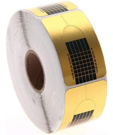 Self-Adhesive Square Gold Modelling Stencils - 500 Pieces for Artificial Fingernail Art - International Shipping Available - Buy Online on GoSupps.com