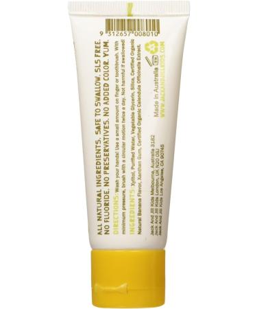 Jack N' Jill Natural Toothpaste Banana 1.76oz (Pack of 2) by Jack N' Jill - Buy Online on GoSupps.com