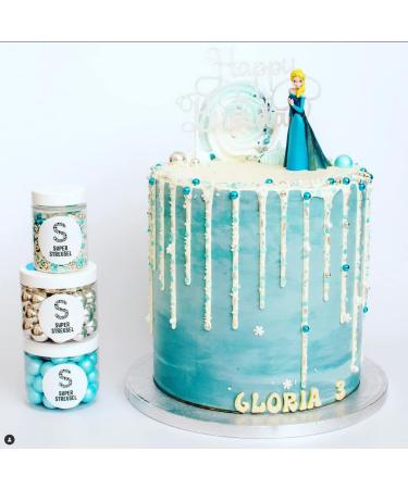 Super Drip White Cake Glaze - 300g Drip & Icing Decoration for Cakes Cookies Muffins & More - Perfect for All Your Baking Needs! - Buy Online on GoSupps.com